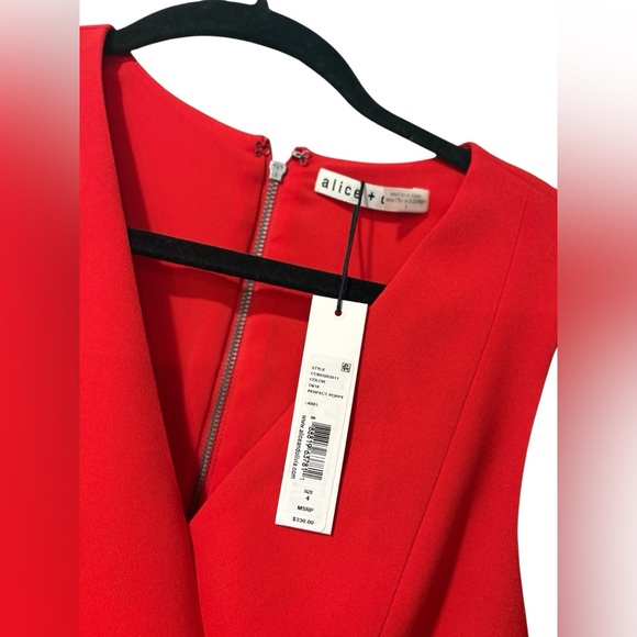 Alice + Olivia Lennon Side Zip Mini Dress - Picture 7 of 9